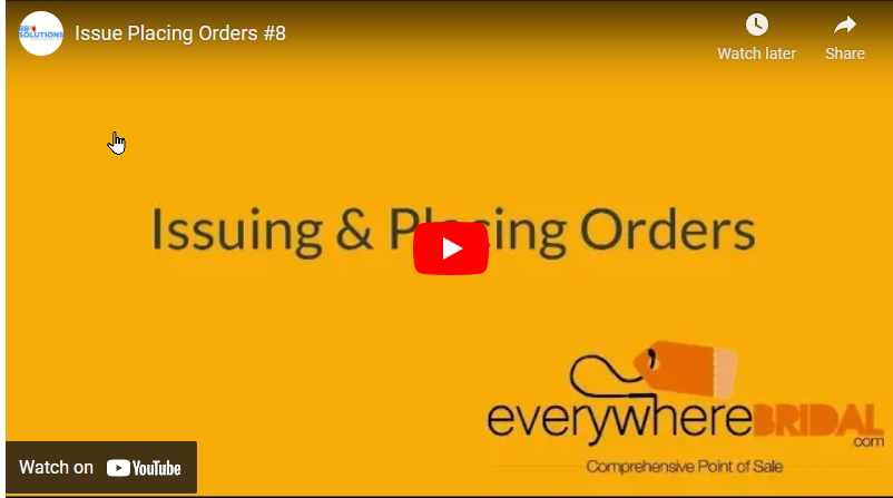 Orders